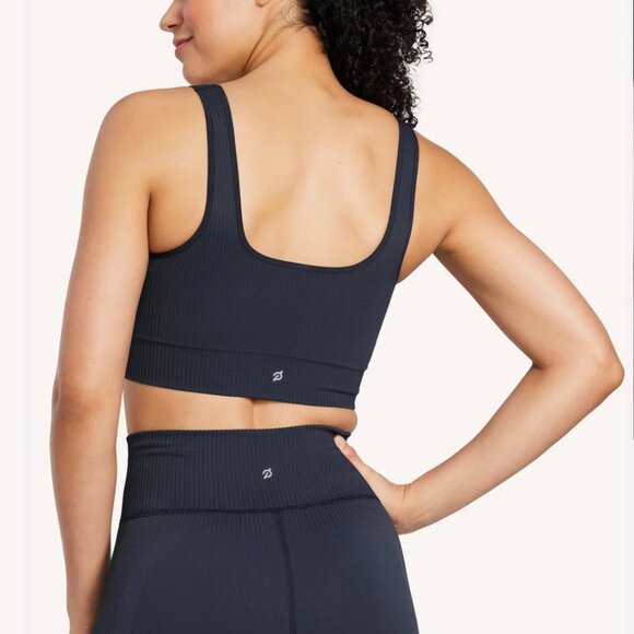NWT, Peloton, Apparel, Seamless Square Neck Bra, Ink XS/S - Picture 2 of 6